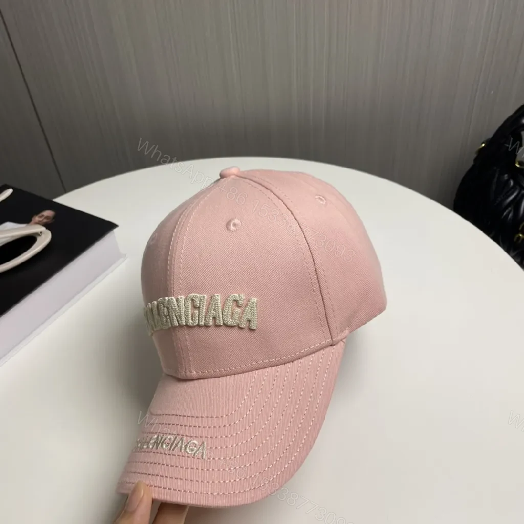 View 9 of Soft Pink Cotton Cap with Elevated Streetwear Attitude