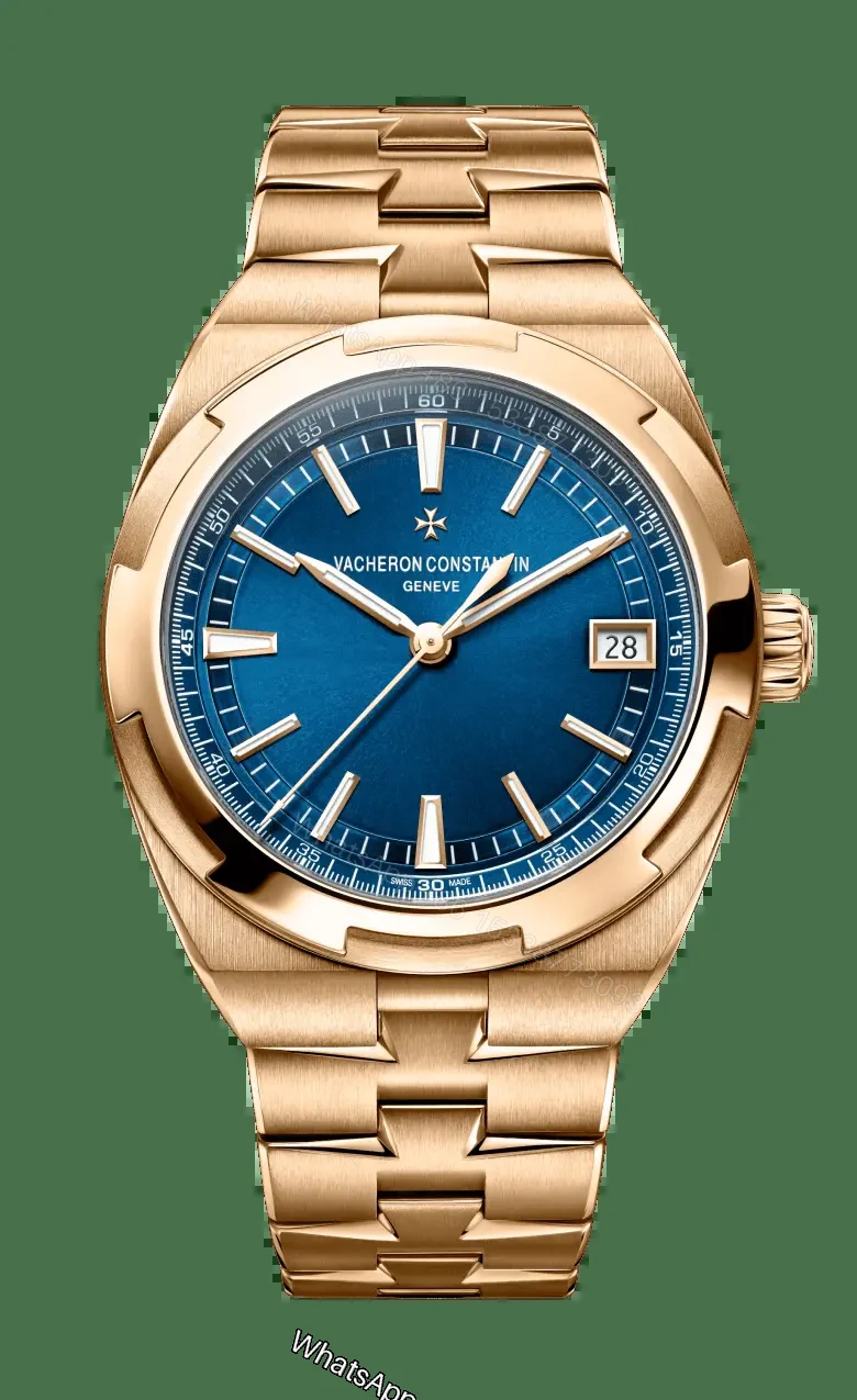 Replica vacheron constantin Overseas self-winding 41 mm Pink gold, 18K 5N pink gold — view 1