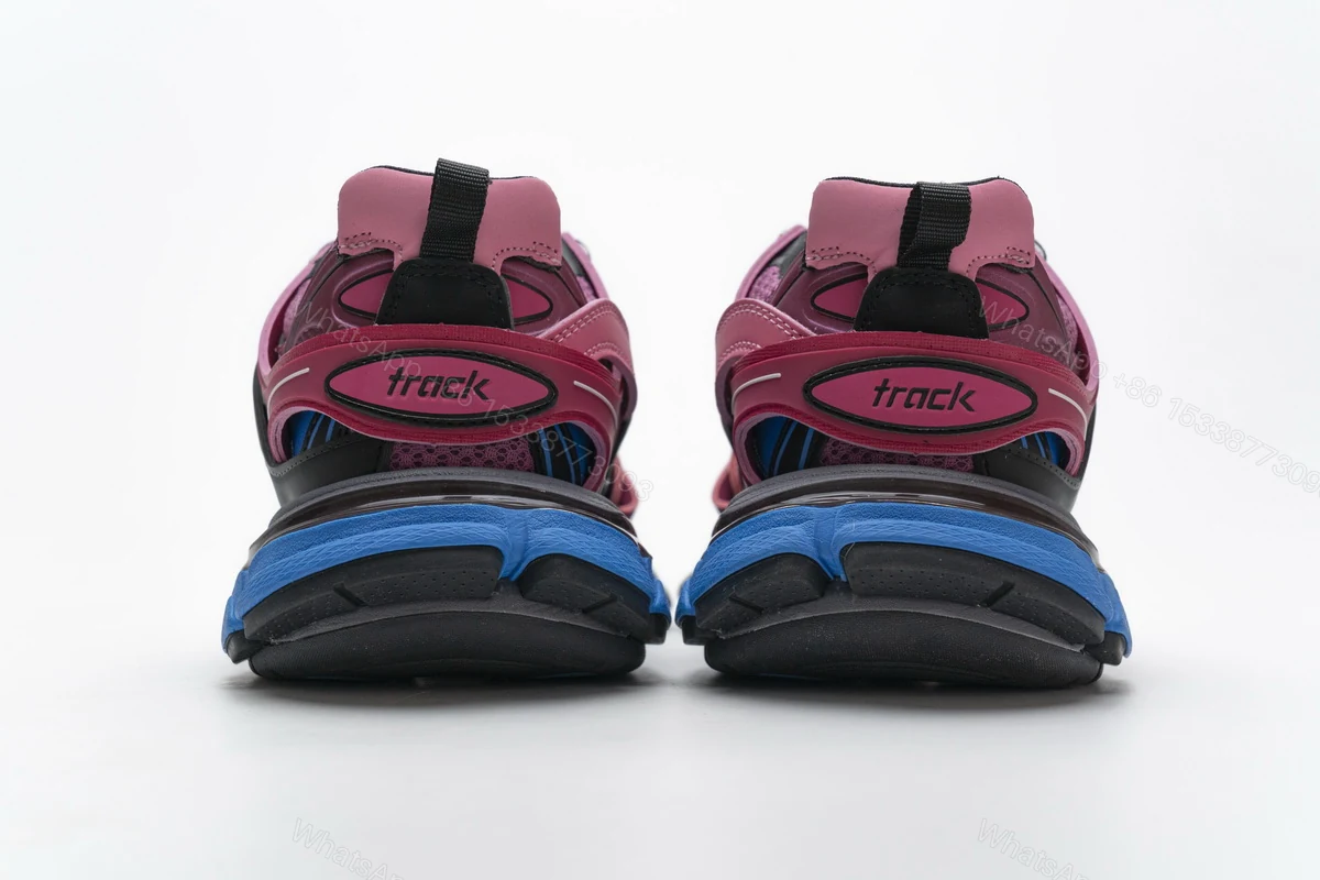 View 3 of Balenciaga Track Black Purplish Red 542436 W1GB7 5482