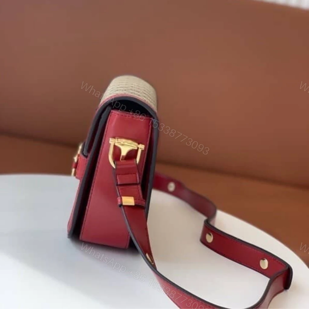 View 4 of Gucci Horsebit 1955 Soft Small Shoulder Bag Beige Red 25cm