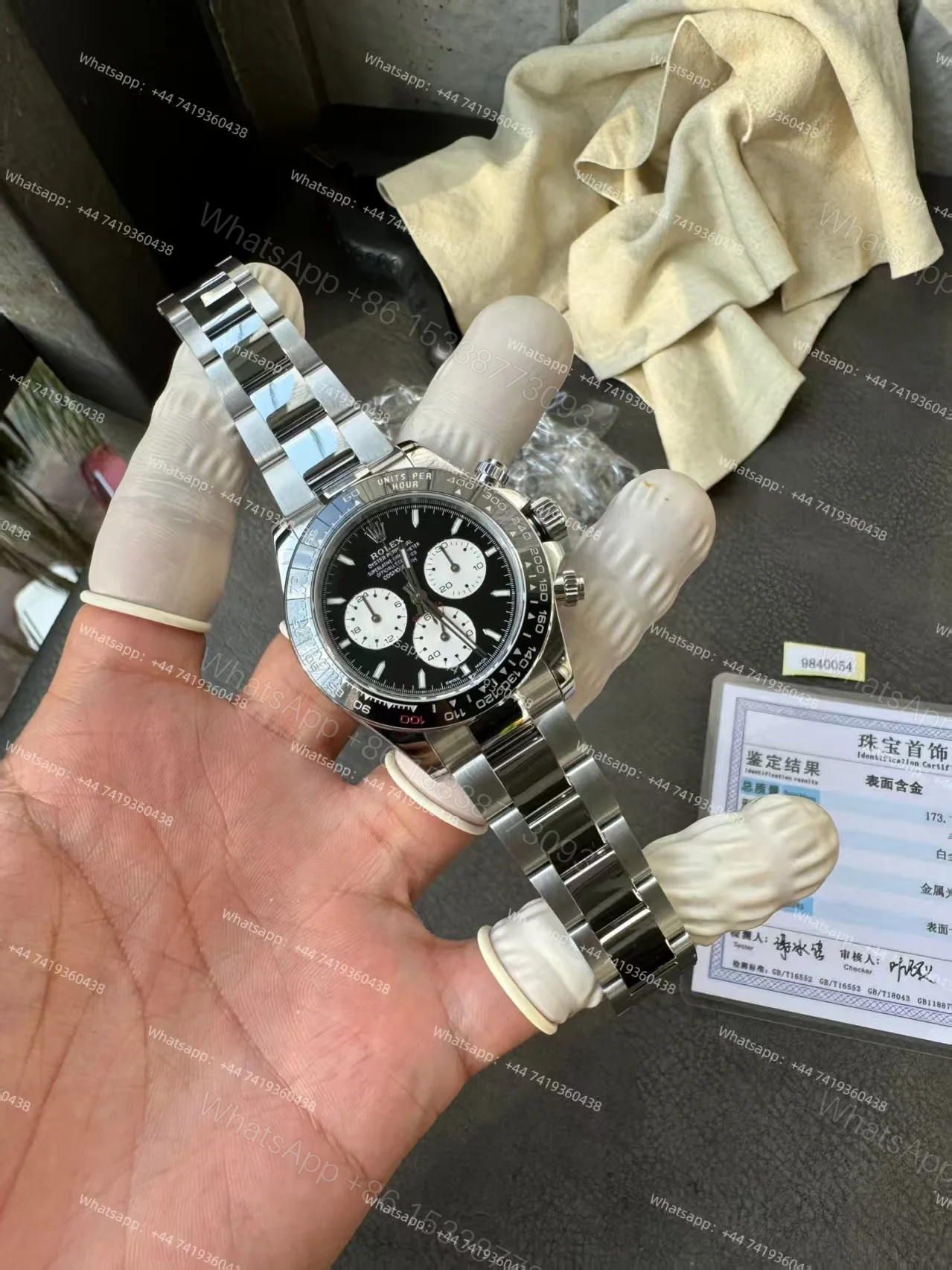View 10 of Rolex Super Clone 1:1 Le Mans Daytona 100 Years Anniversary M126529LN 4132 Movement