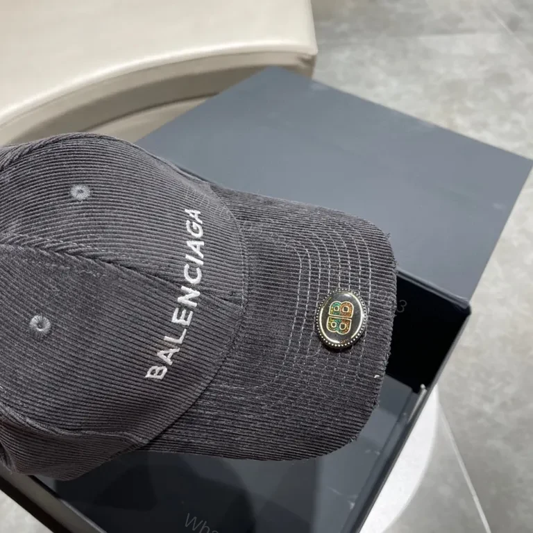 View 5 of Balenciaga-Inspired Logo Cap â€“ Subtle Luxury Everyday Cap