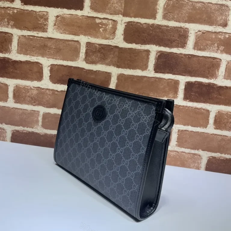 View 8 of Monogram GG Canvas Clutch: Luxury Everyday Compact Bag