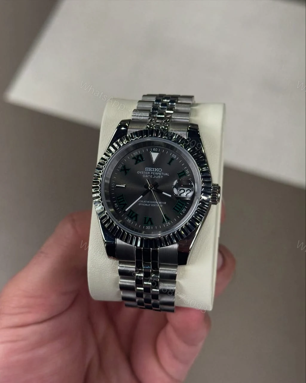 View 6 of FIRST COPY Seiko Oyster Perpetual Automatic Watch