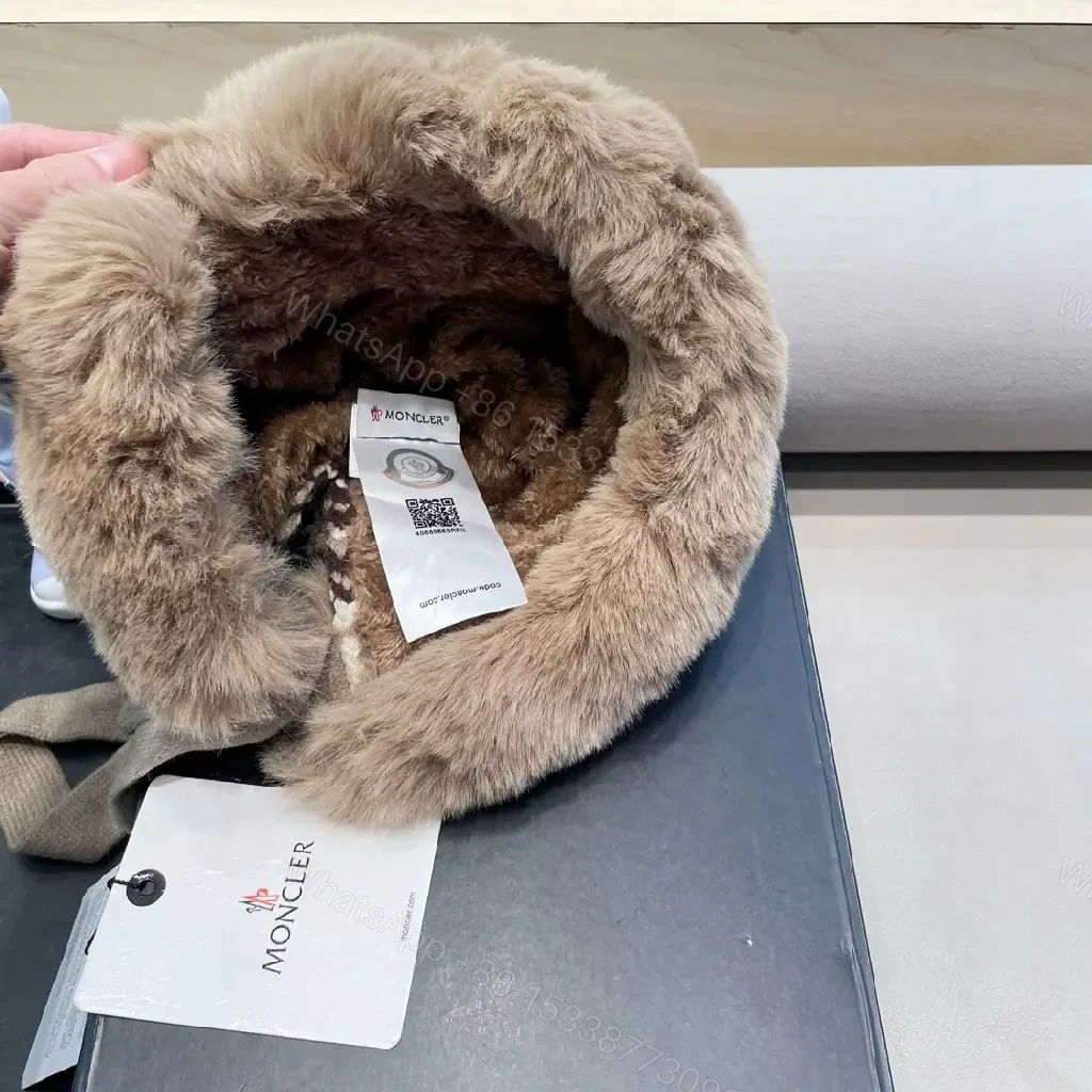 View 8 of Cozy Knit Beanie & Faux Fur Scarf Set - Luxurious Warmth
