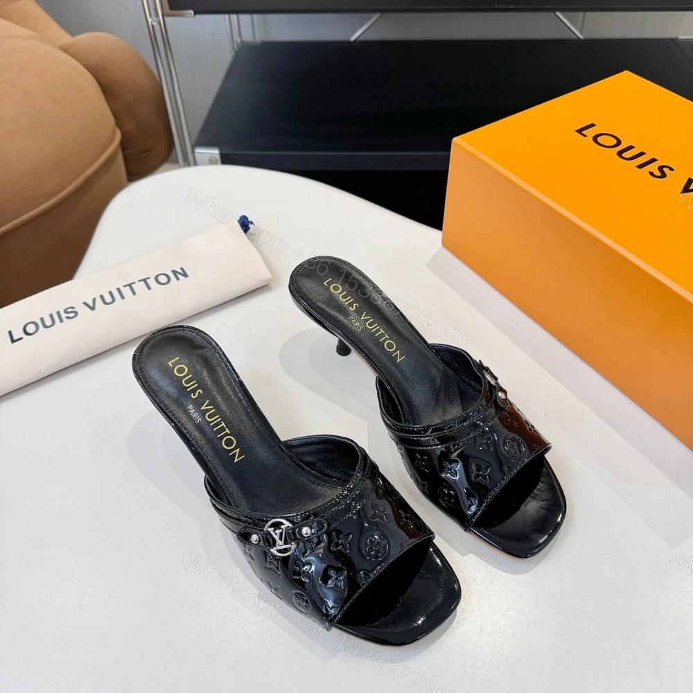View 3 of Louis Vuitton 6Am Mule Black