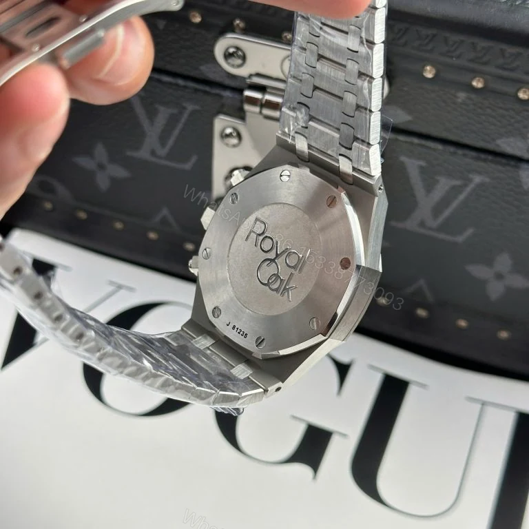 View 8 of Audemars Piguet Royal Oak 26331 Super Clone Chronograph Black Dial