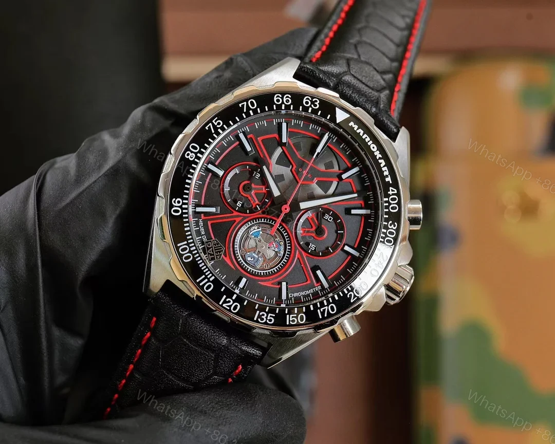 View 2 of TAG Heuer Special Edition Racing Chronograph 41MM Black PVD Steel Watch TAGHEUER-RACING-VK-CHRONO-BLK-41