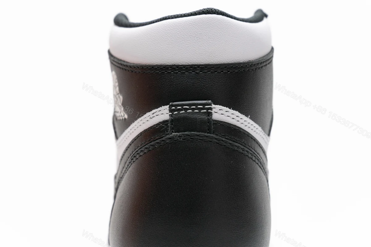 View 12 of Air Jordan 1 Retro High Black White (2014) 555088-010