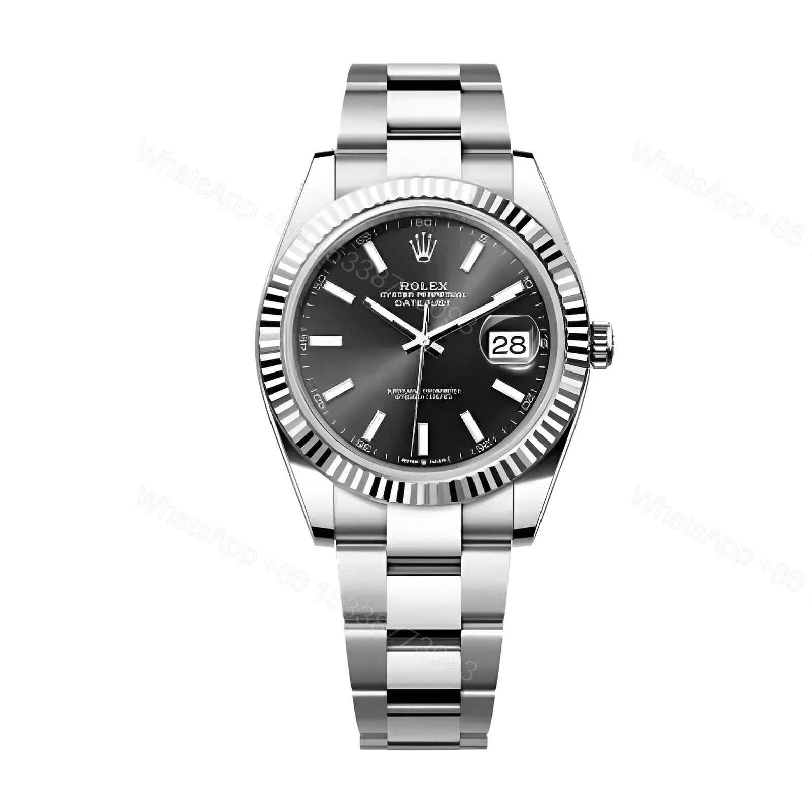 Rolex Datejust Oyster 126334 White Gold Replica — view 1