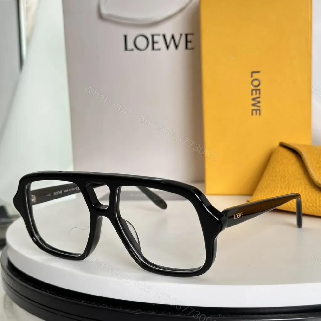 Bold Black Acetate Oversized Square Frames with Comfort Fit — view 1