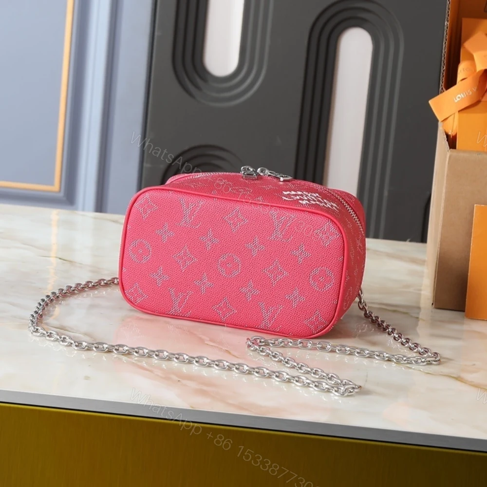 View 5 of Louis Vuitton Nice Mini Pondichery Pink Toiletry Bag 20cm M26889