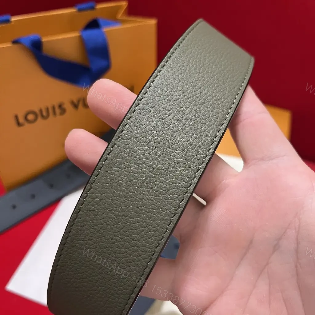 View 10 of Minimalist Luxury Belt with Bold LV Hardware: Refined Everyday Edge