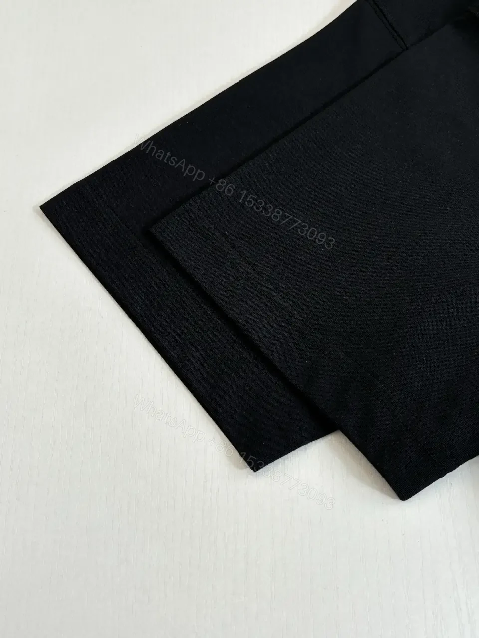 View 2 of Black Crest Graphic Tee – Premium Cotton Blend Modern Streetwear