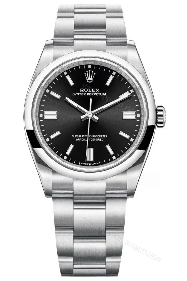 Rolex Super Clone Oyster Perpetual M126000-0002 Black Dial 36MM 3230 Movement — view 1