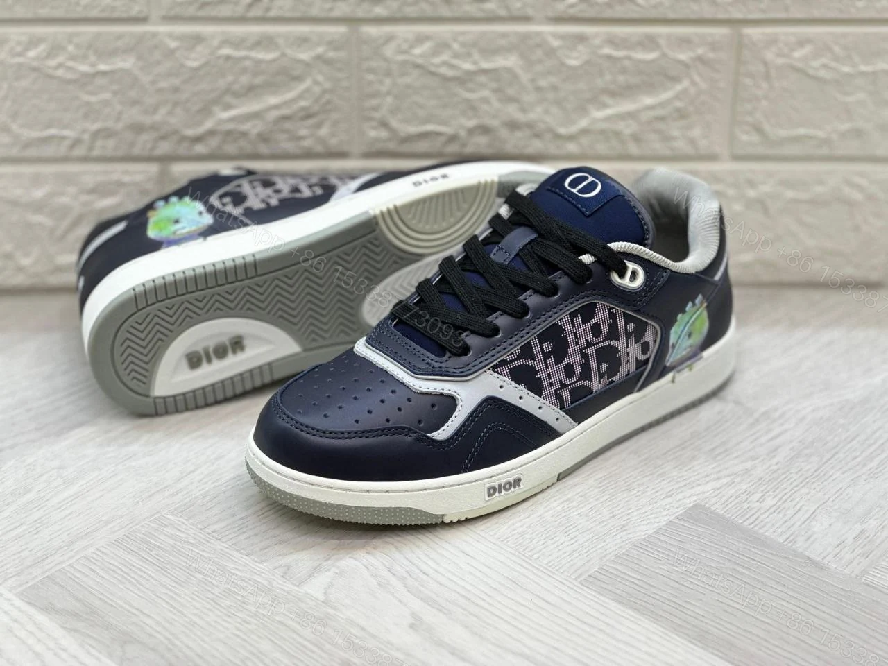 View 9 of Dior Low-Top Sneaker with Technical mesh lining