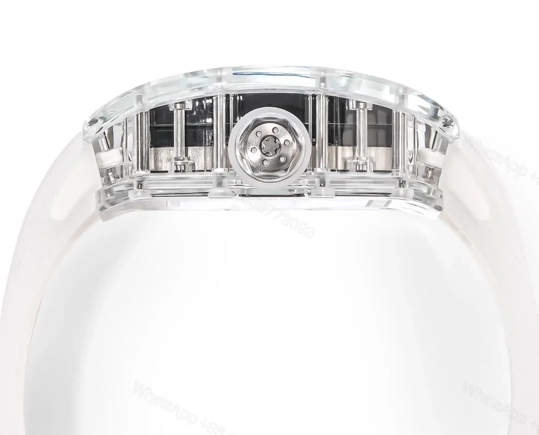 View 7 of Richard Mille RM38-02 Crystal Pink Skeleton Tourbillon Watch RM38-CR-PK-001