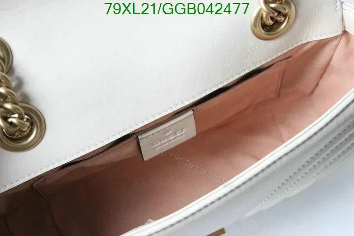 View 20 of Mini Gucci GG Marmont Bag in Red Matelassé Leather 768543