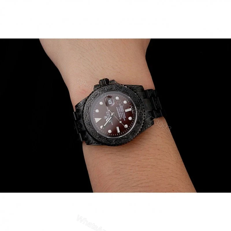 View 10 of Replica Rolex Submariner Brown Dial 1454075