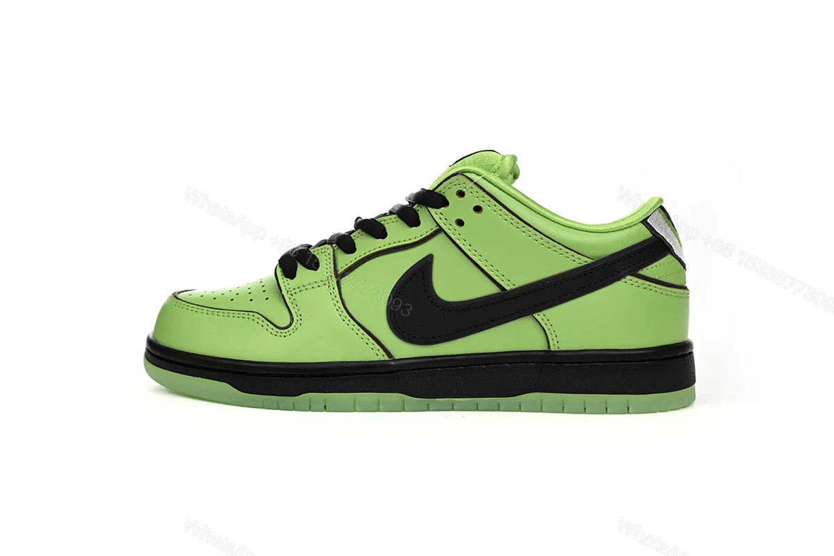View 9 of The Powerpuff Girls x Nike SB Dunk Low “Buttercup” FZ8319-300
