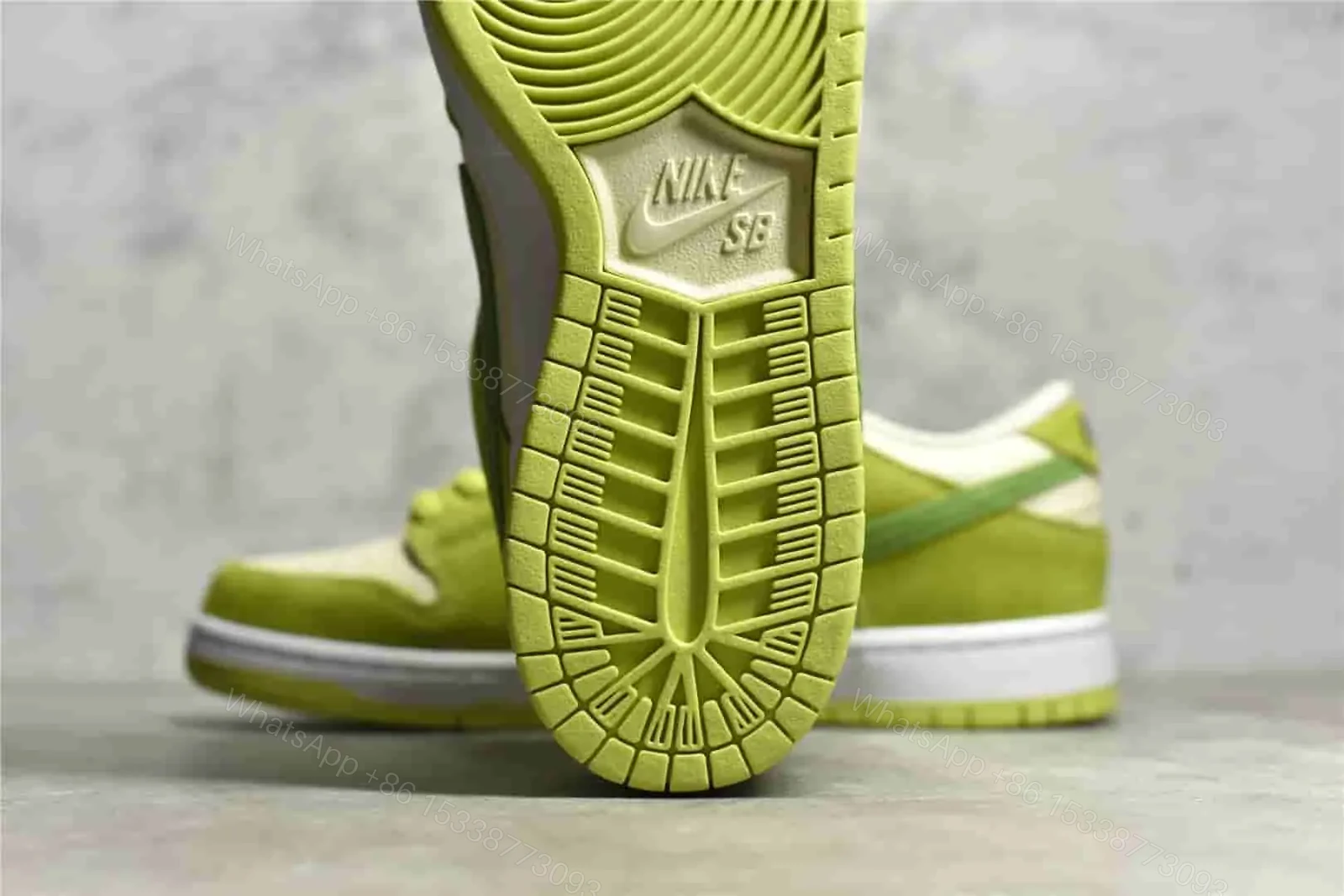 View 9 of UA Dunk SB Low Green Apple