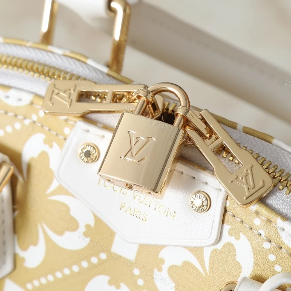 View 5 of Louis Vuitton Alma Trunk BB White Gold Handle Bag 22cm M28032