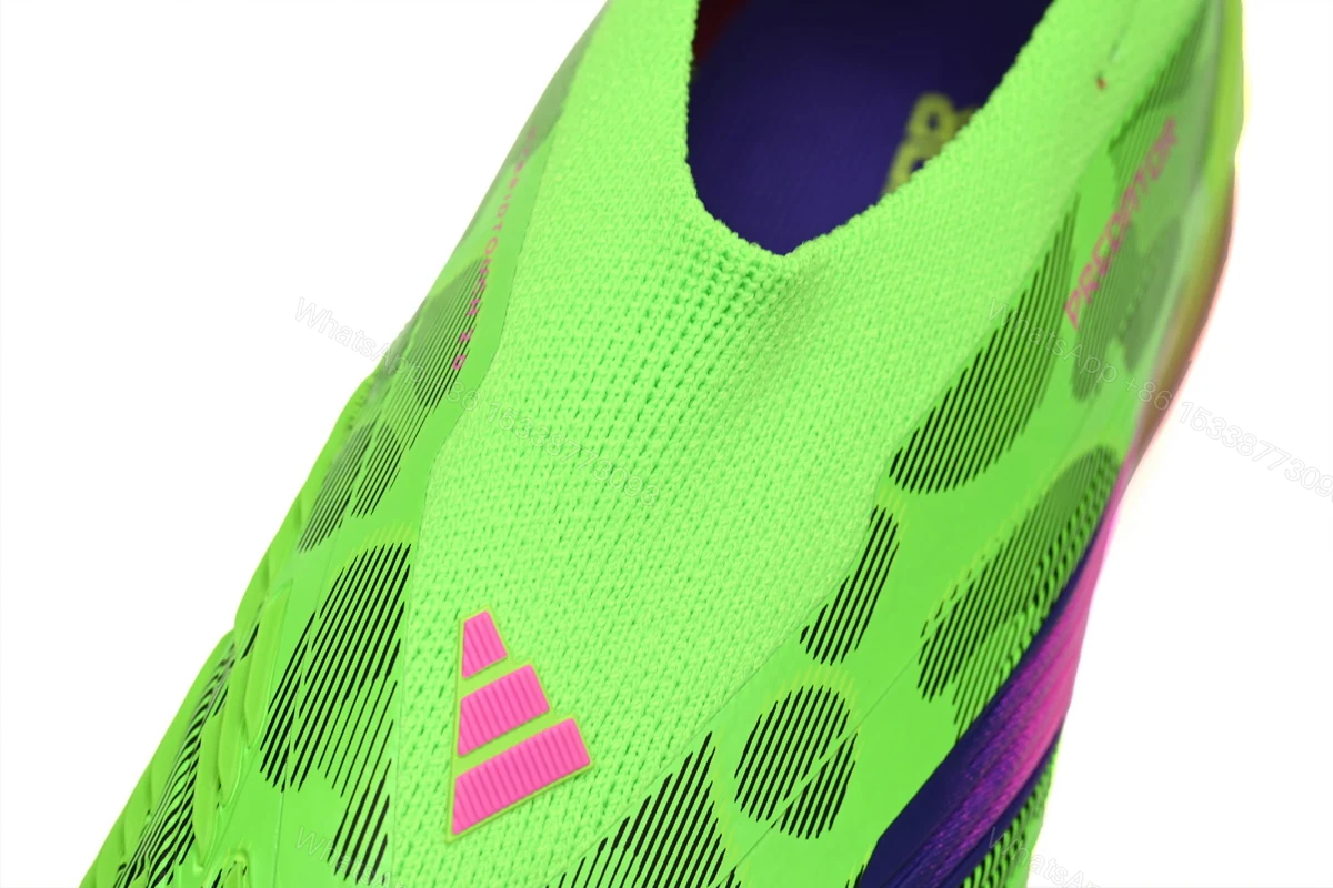 View 7 of Adidas Predator Mutator 20.1 Low Green Pink Purple IG8771 (Laceless)