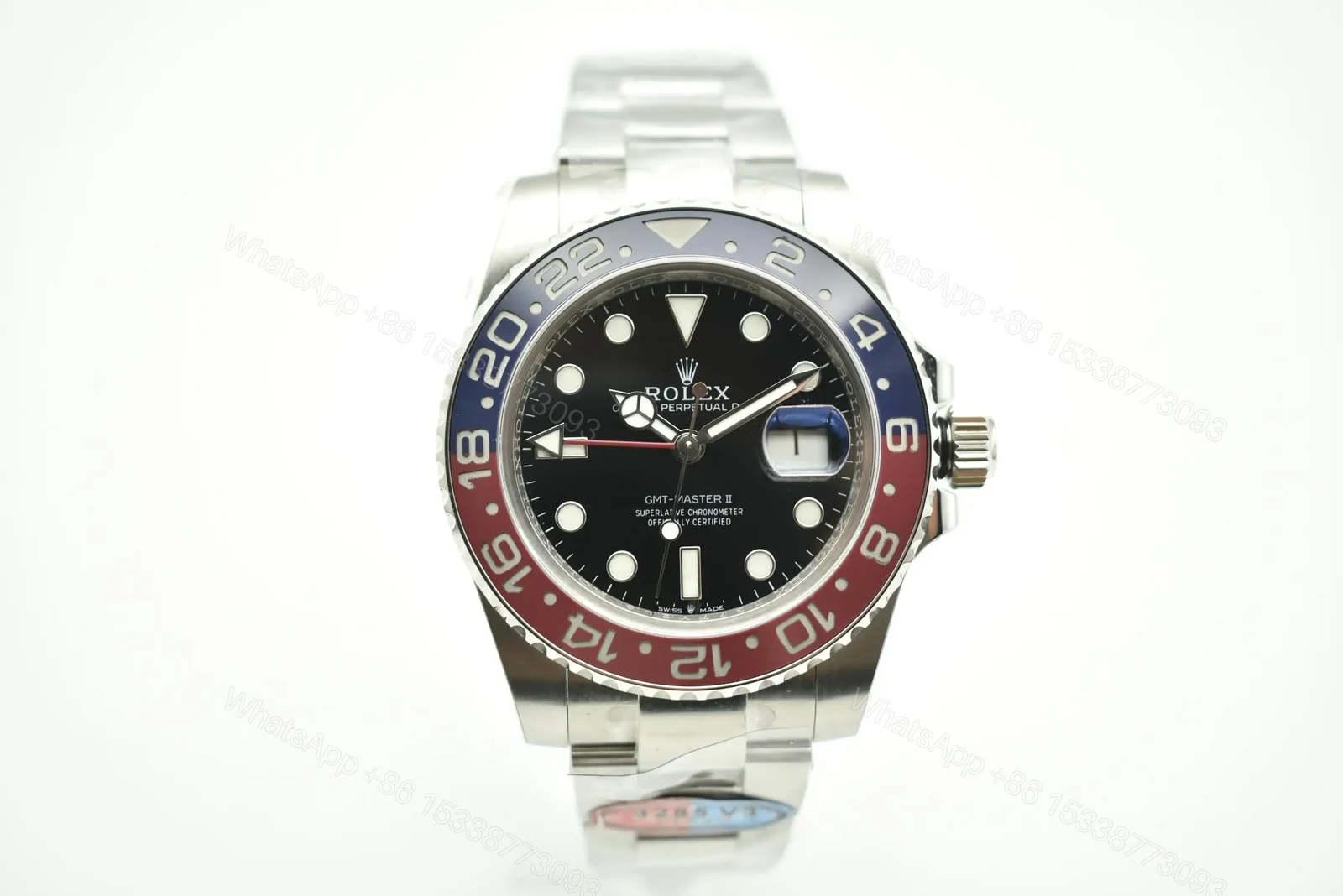Rolex GMT-Master II Pepsi Oyster Watch Ultimate 40MM 126710BLRO-0002 — view 1