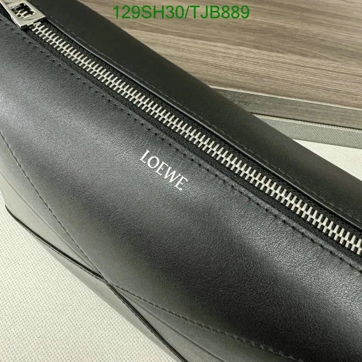 View 30 of Loewe Blue Wash Bag featuring Shiny Calfskin VD403