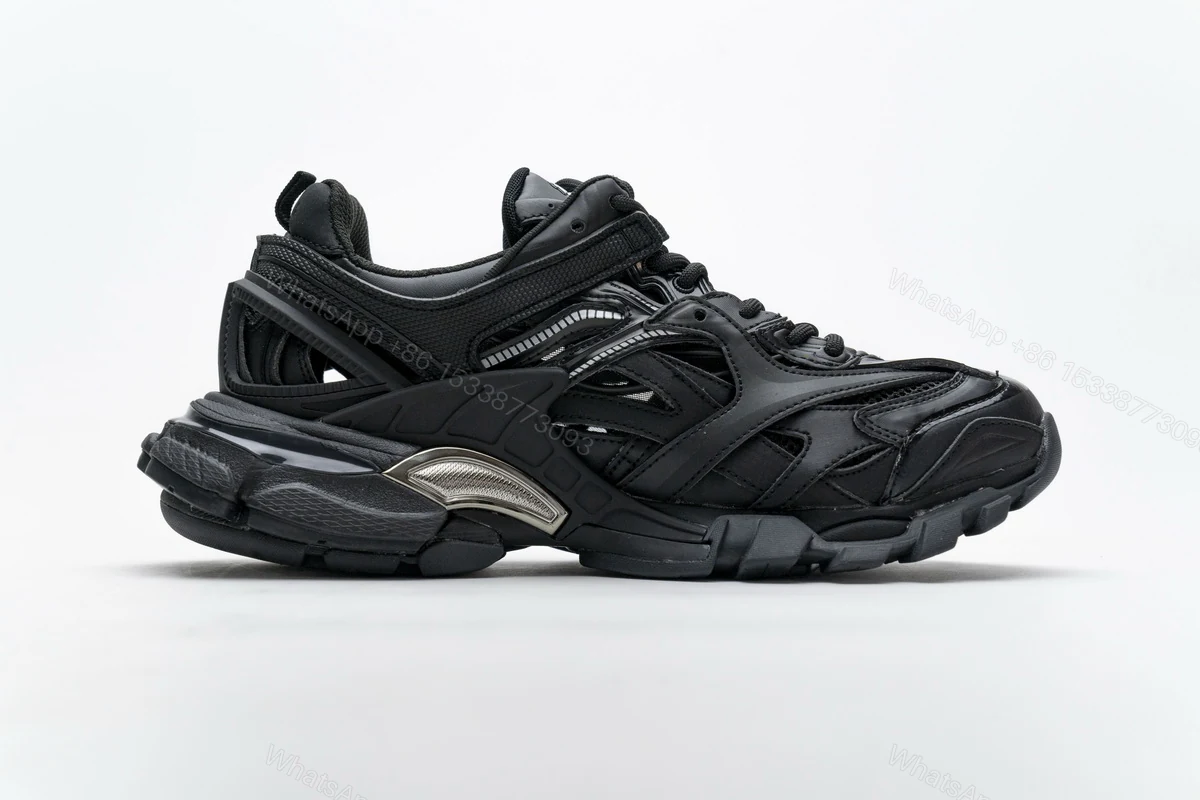 View 2 of Balenciaga Track 2 Sneaker Black 570391 W2GN1 1000