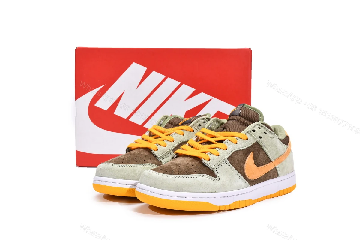 View 2 of Nike Dunk Low SE Dusty Olive DH5360-300