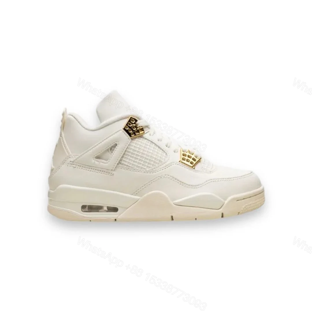 Air Jordan 4 Retro “Metallic Gold” — view 1