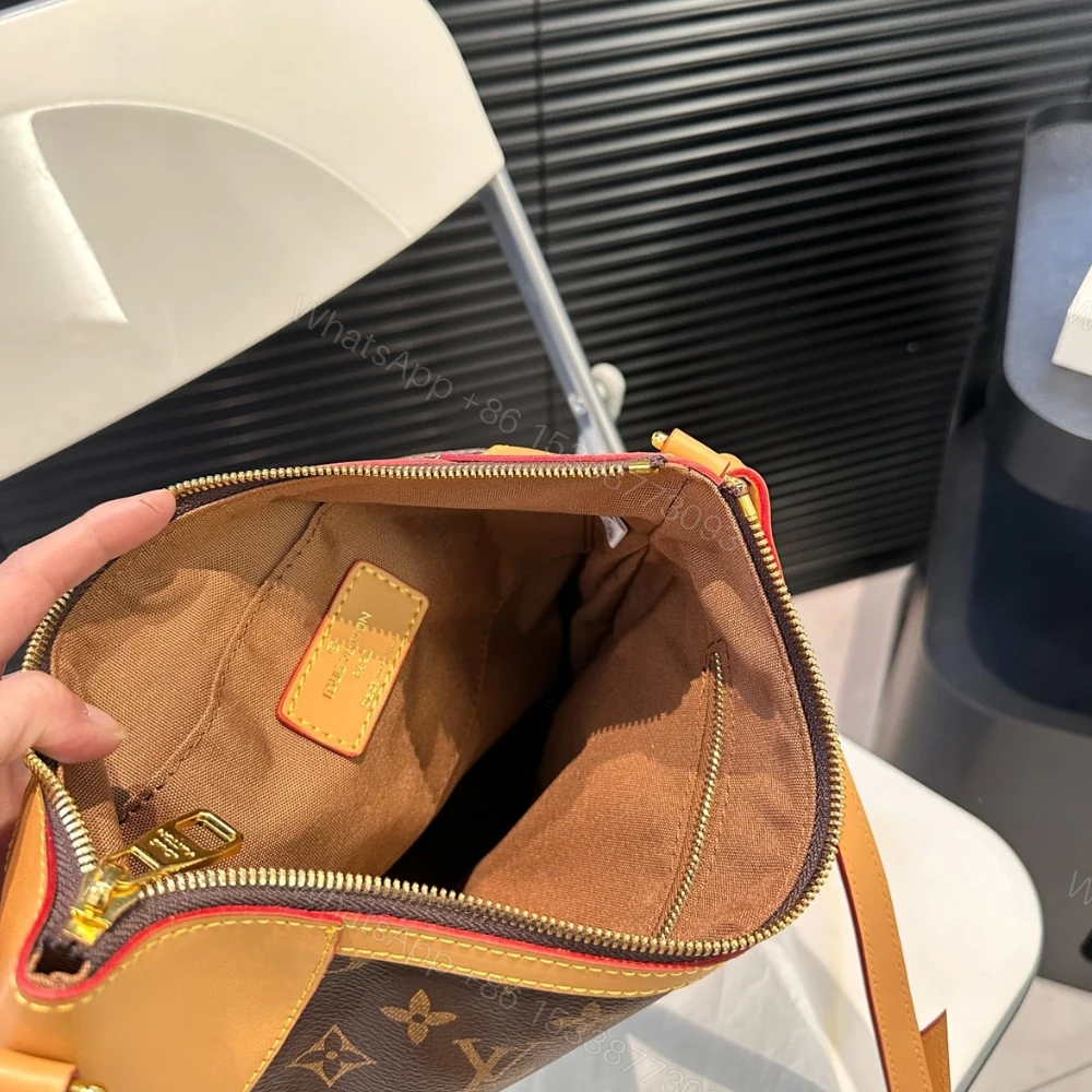 View 4 of LOUIS VUITTON MONOGRAM CANVAS ODEON PM BAG BROWN 29CM