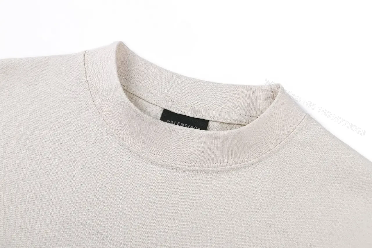 View 6 of Off-White/cream Classic Short-Sleeve Minimalist Tee with Chest Logo