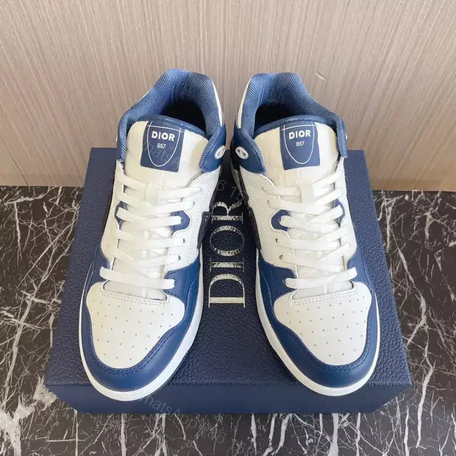View 7 of B57 MID-TOP SNEAKER DIOR OBLIQUE JACQUARD – CD123