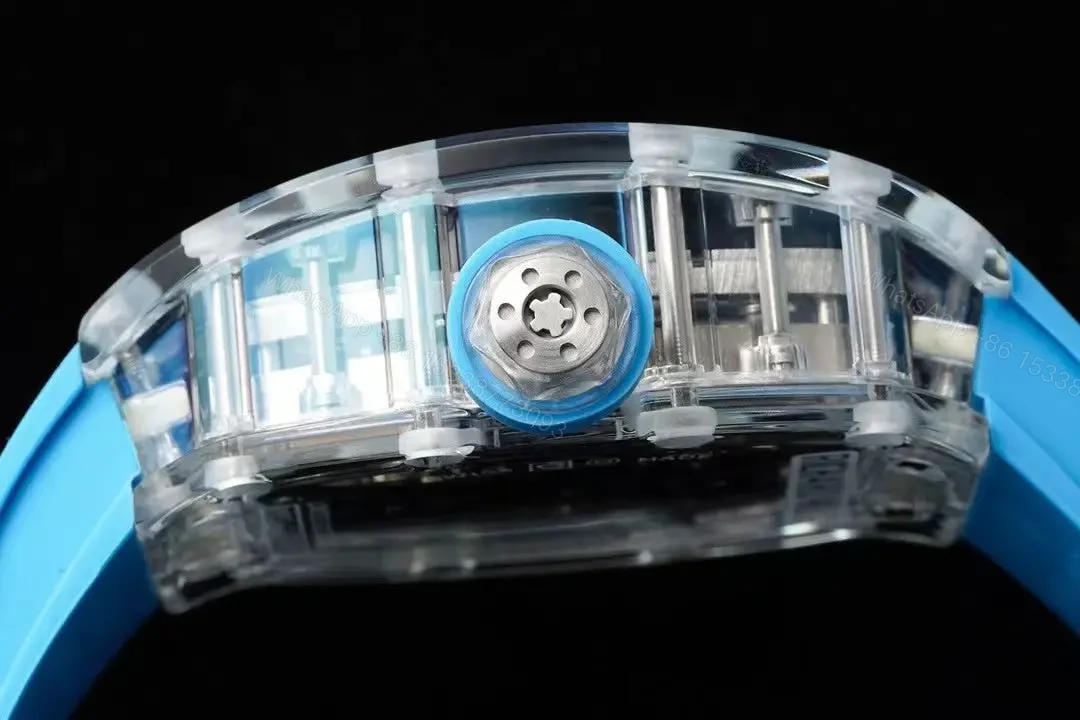 View 14 of Richard Mille Swiss Made Clone RM 53-02 Real Sapphire Edition
