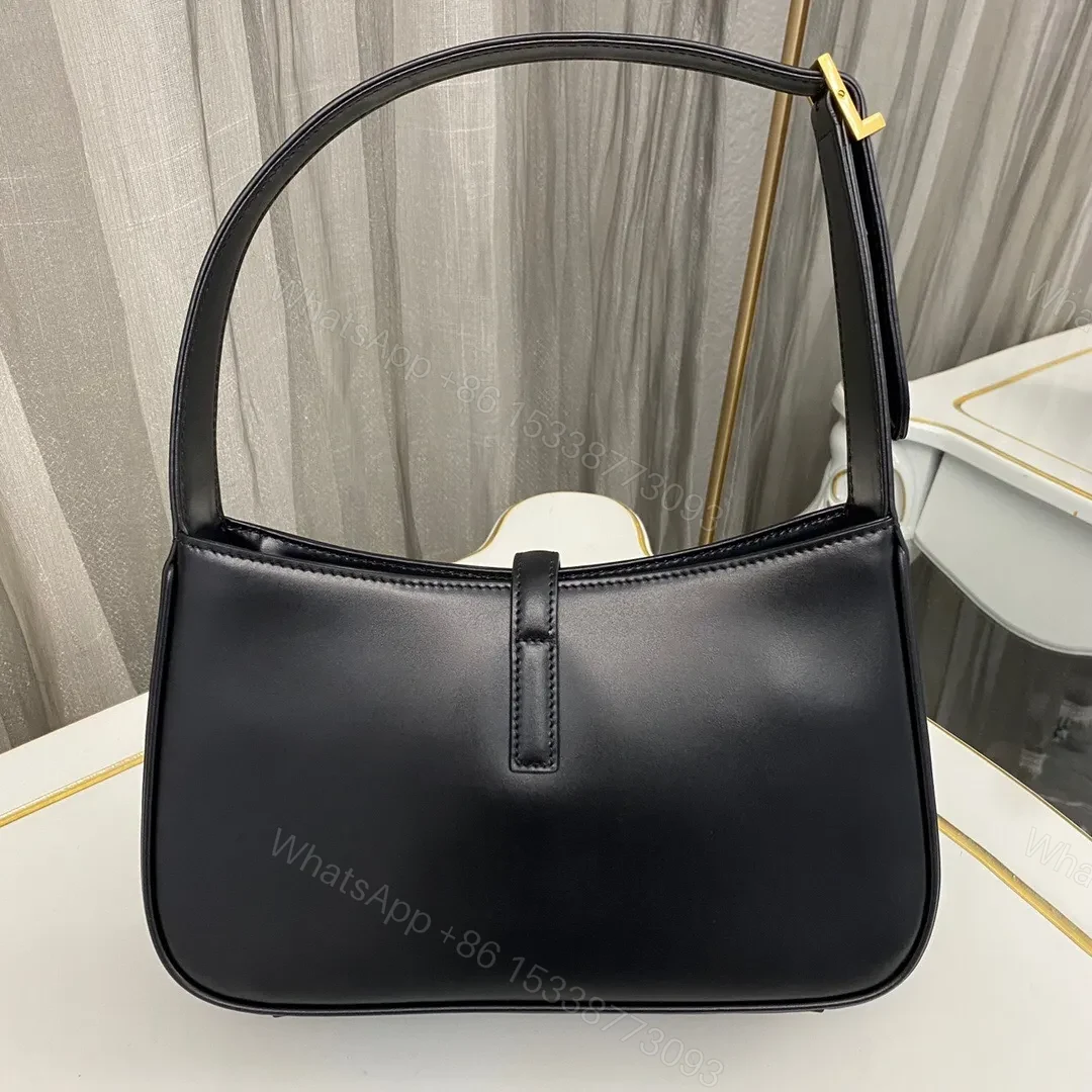 View 3 of Saint Laurent le 5 a 7 mini hobo bag – Black