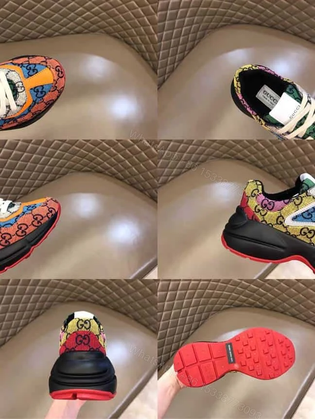 View 5 of Men’s Rhyton GG Multicolor sneaker – GC93