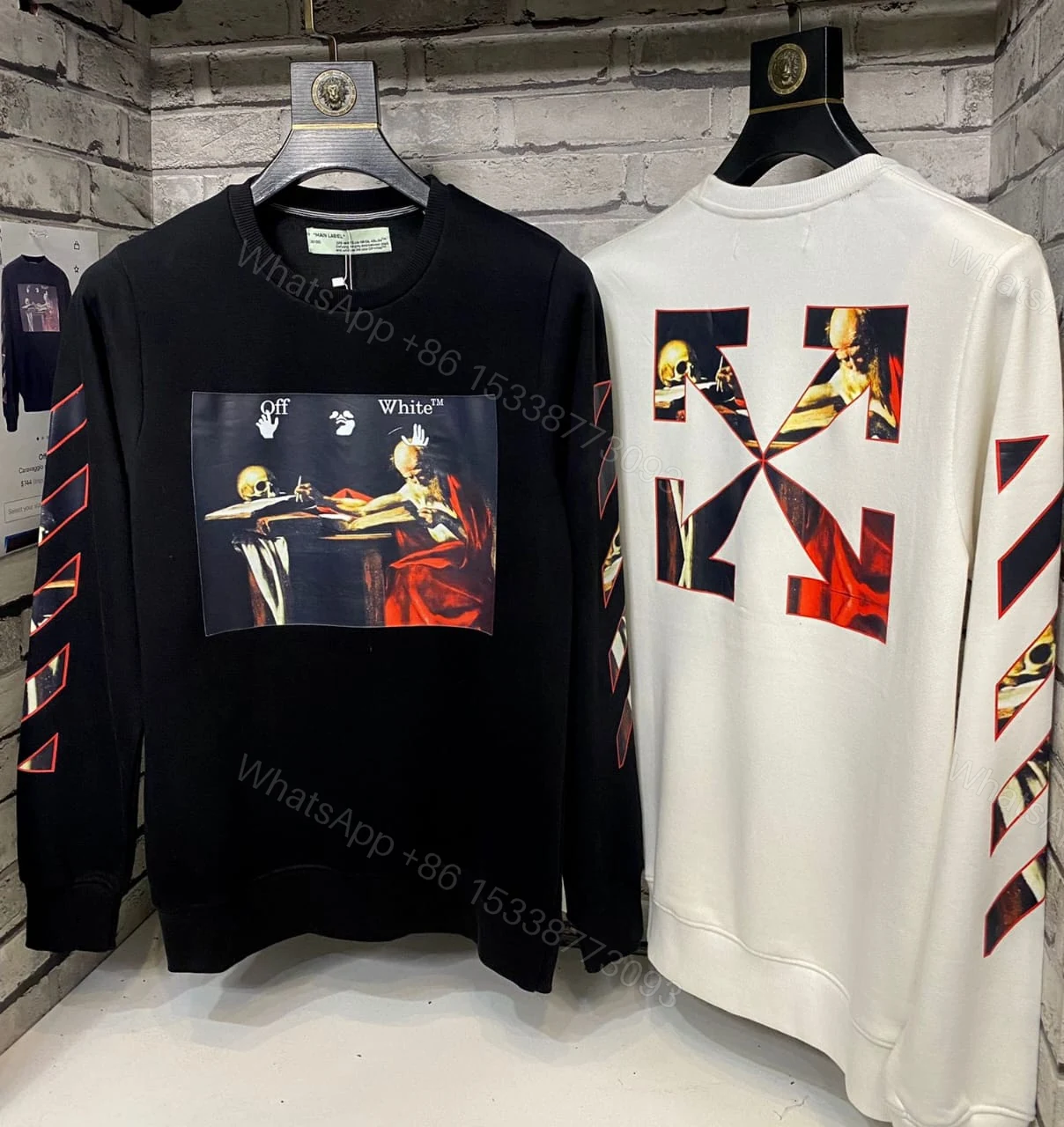 View 8 of First Copy Off-White Very Premium Sweatshirts