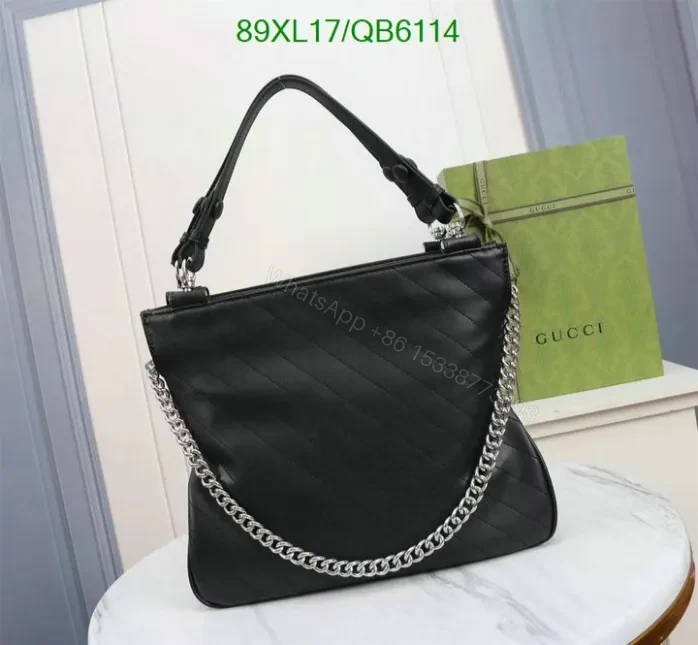 View 9 of Gucci Knockoff Brown Blondie Small Shoulder Bag QB61144 – Iconic Interlocking G Design