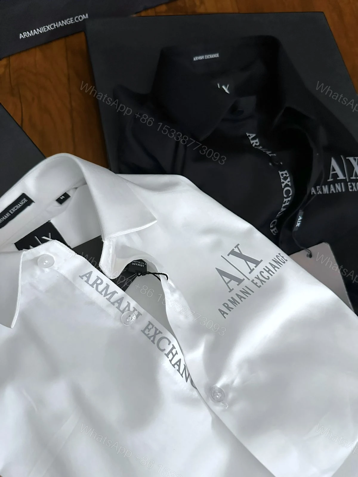 View 8 of First Copy Armani Exchange Premium Cotton Shirts