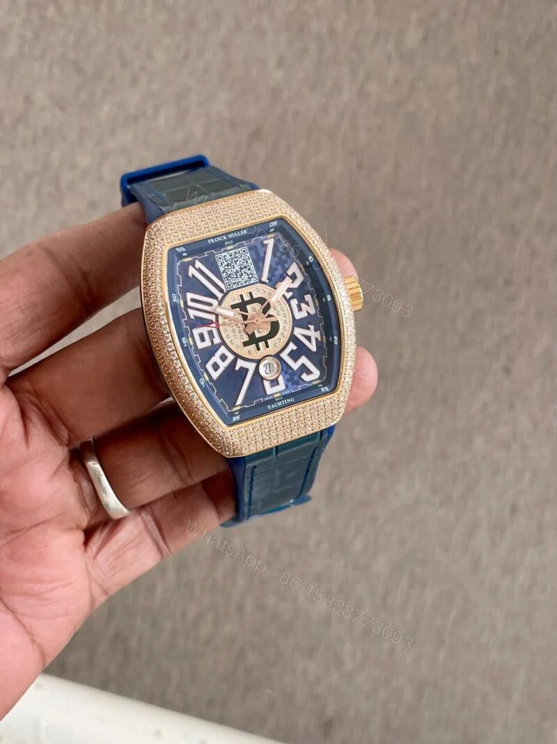Franck Muller Vanguard Bitcoin Blue Automatic 7AAA — view 1