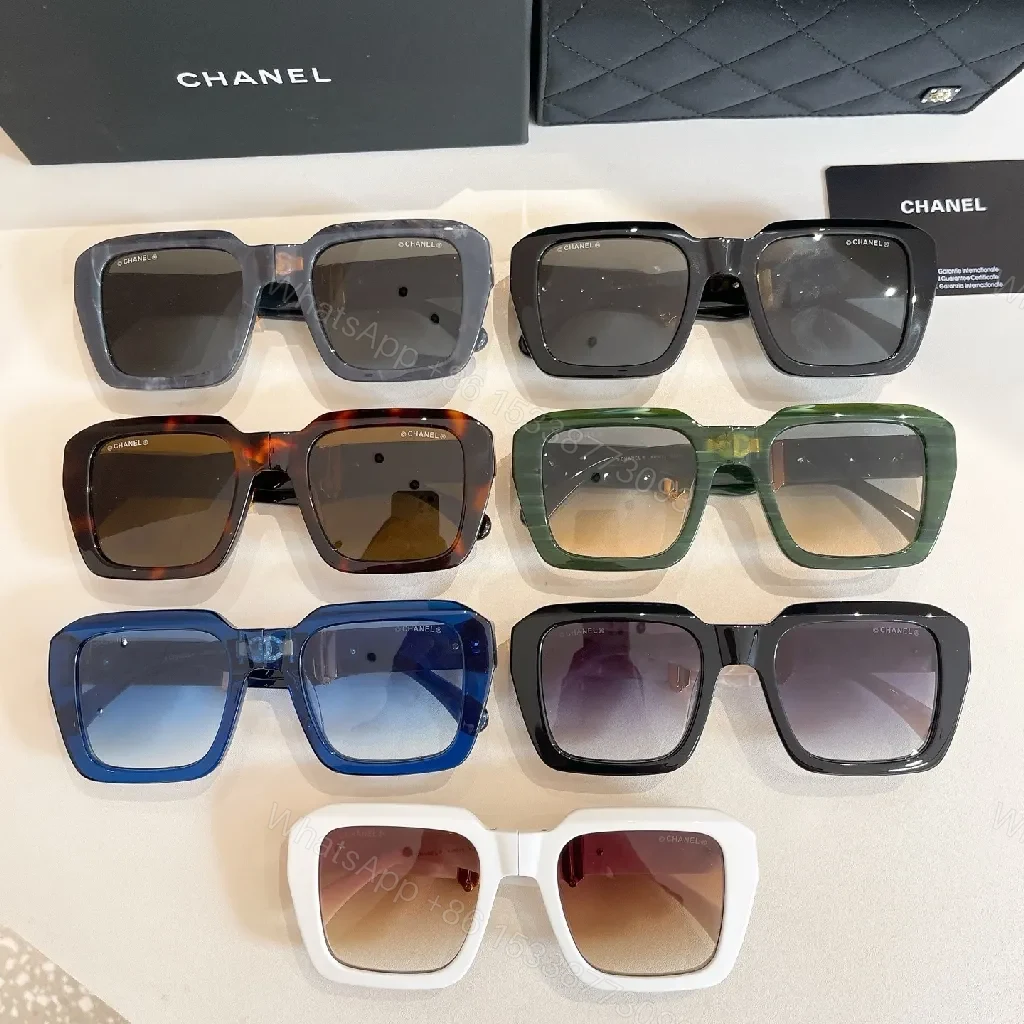View 5 of Oversized Marble-Accent Acetate Sunglasses, Luxe Square