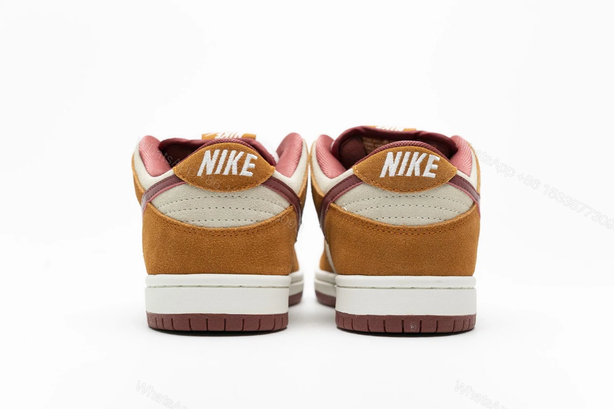 View 3 of Nike SB Dunk Low Pro Dark Russet Cedar BQ6817-202