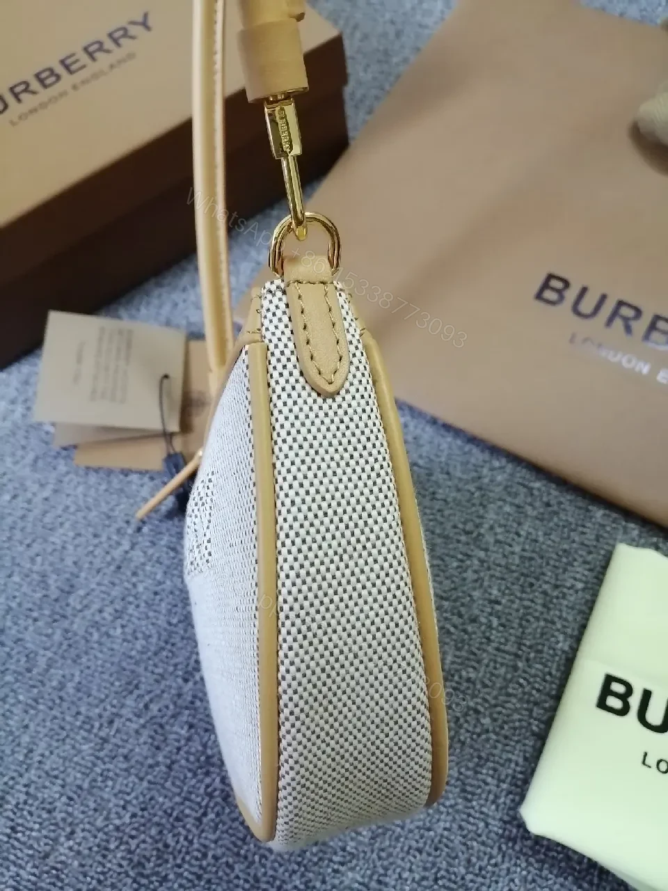 View 5 of Textured Mini Crossbody: Chic, Modern, Everyday Luxury