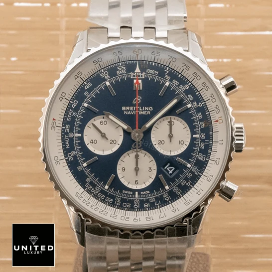 View 9 of Breitling Navitimer B01 AB0127211C1A1 Replica