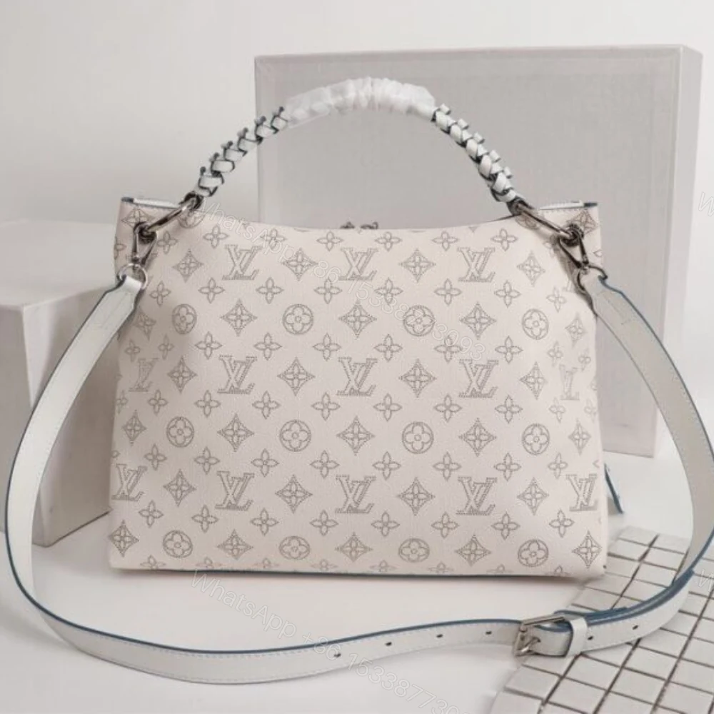 View 6 of Louis Vuitton Beaubourg Hobo MM White 32Cm M58482