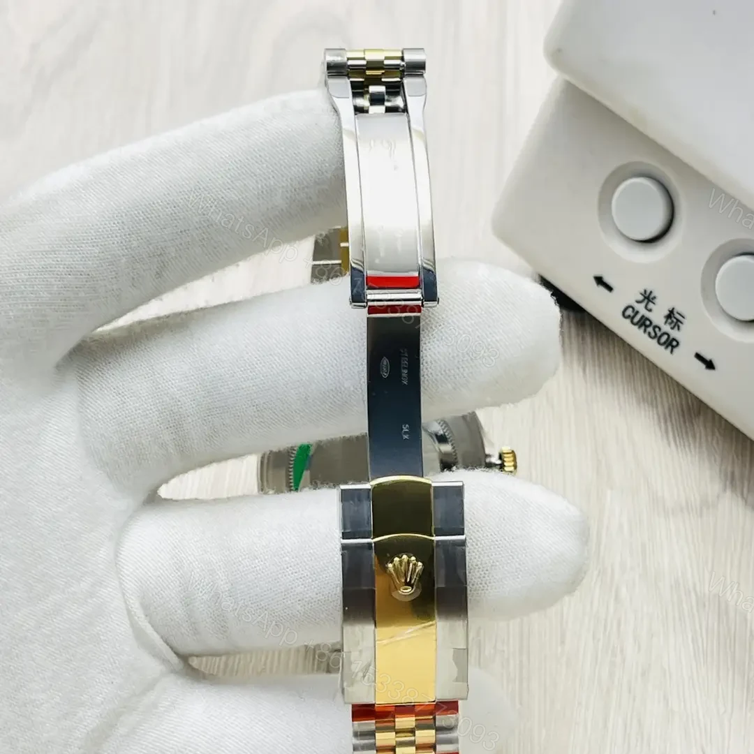 View 8 of Fake Rolex Datejust White Jubilee Best Two Tone 41MM Watch 126333-0016