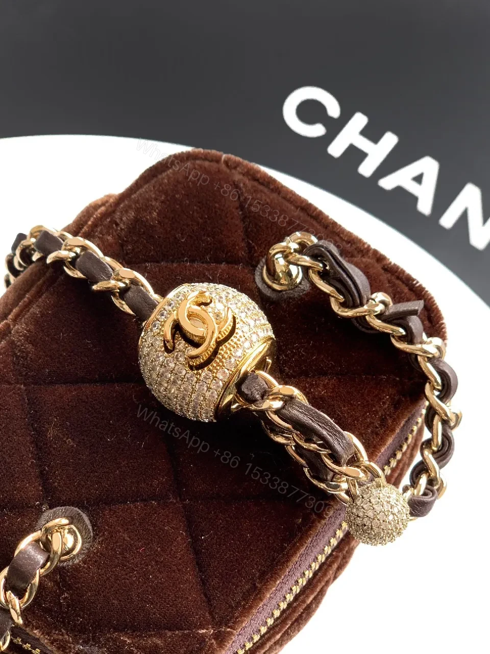 View 6 of Velvet Mini Crossbody: Rich Texture, Modern Utility