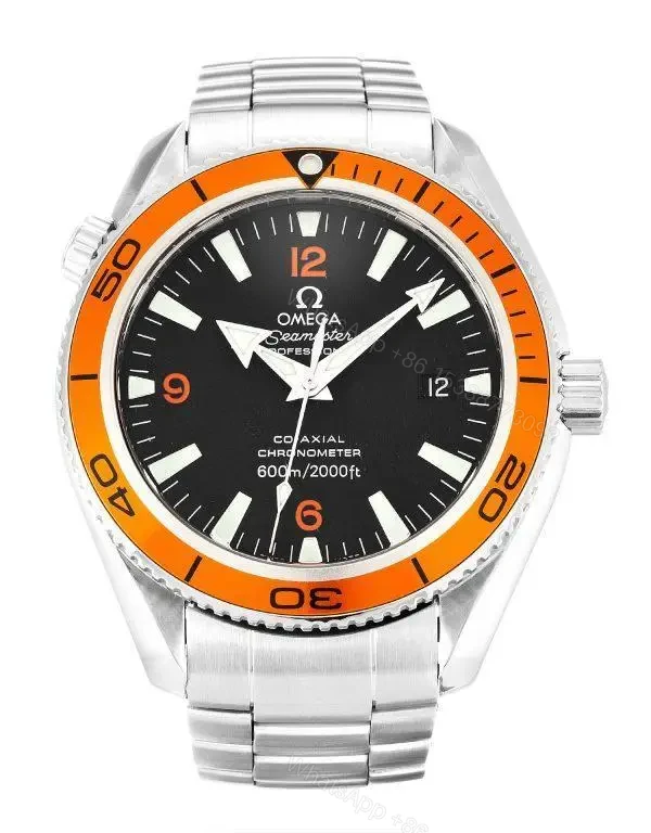 Replica Omega Planet Ocean Orange Bezel — view 1